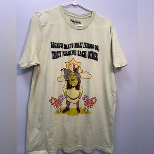 Dreamworks Shrek Cream T-Shirt